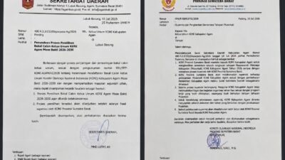 Noveri Edios Soroti Kejanggalan Surat Penundaan Musorkab KONI Agam: Terbit di Hari yang Sama, Dasar Supervisi Dipertanyakan