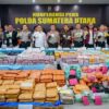 Gempur Bandar Narkoba, Polda Sumut Sita 5,3 Ton Barang Bukti Sepanjang Semester I 2026
