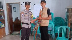 Polsek Tanjung Raya Serahkan Peralatan ke Kelompok Siaga Bencana Sungai Batang, Perkuat Penanganan Pascabanjir