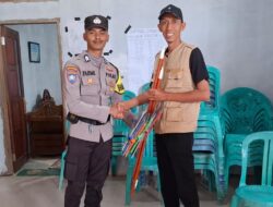 Polsek Tanjung Raya Serahkan Peralatan ke Kelompok Siaga Bencana Sungai Batang, Perkuat Penanganan Pascabanjir