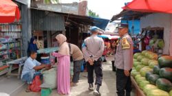 Polsek Palembayan Patroli di Pasar Koto Alam, Warga Diminta Waspada 3C