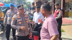 Polsek Tanjung Mutiara Imbau Pengunjung Pasar Tiku Waspada Barang Berharga