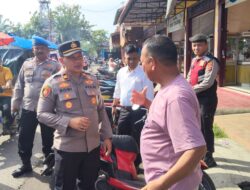Polsek Tanjung Mutiara Imbau Pengunjung Pasar Tiku Waspada Barang Berharga