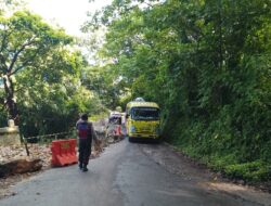 Jalur Kelok 10 Maninjau Masih Terdampak Longsor Tahun Lalu, Polisi Berlakukan Sistem Buka Tutup