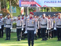 HUT Bhayangkara ke-80, Kapolres Agam Ajak Personel Tingkatkan Pelayanan kepada Masyarakat
