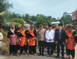 Kapolsek Lubuk Basung Hadiri Batagak Penghulu, Perkuat Sinergi dengan Tokoh Adat