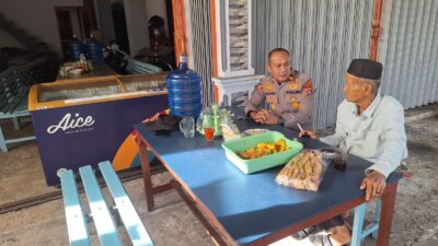 Kapolsek Ampek Nagari Perkuat Silaturahmi dengan Urang Tuo, Bahas Kamtibmas