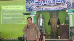 Saat MPLS, Kapolsek Tanjung Mutiara Ingatkan Siswa Bahaya Judi Online hingga Bullying