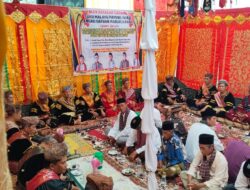 Kapolsek Tanjung Raya Hadiri Batagak Pangulu di Tanjung Sani, Ajak Niniak Mamak Perkuat Penyelesaian Konflik Secara Adat