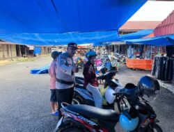 Duduk Bersama Warga, Polres Agam Gali Keluhan Kamtibmas di Pasar Padang Baru