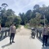 Polisi Cek Jembatan Bailey di Palembayan, Kapolsek: Masih Kokoh dan Aman Dilalui