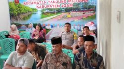 Jaga Lahan Gambut, Polsek Tanjung Mutiara Ikut Dorong Desa Mandiri