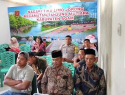Jaga Lahan Gambut, Polsek Tanjung Mutiara Ikut Dorong Desa Mandiri