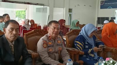 Polres Agam Hadiri Sosialisasi BPJS Ketenagakerjaan dalam Pelantikan PWI-IKWI