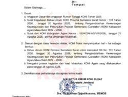 KONI Pusat Turun Tangan, SK Caretaker KONI Agam Diminta Dicabut