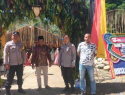Batagak Panghulu Digelar, Polsek Lubuk Basung Turunkan Personel Amankan Prosesi Adat