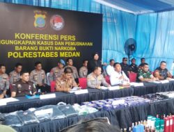 Sabu, Ganja hingga Ekstasi Dimusnahkan, Polisi Ungkap Modus CCTV Bandar Narkoba