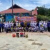 Cegah Kebakaran Sejak Dini, Damkar Pasaman Barat Simulasi di SMKN 1 Ranah Batahan