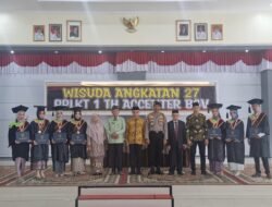 Wisuda BGV Digelar, Kasat Samapta Polres Agam Hadir Mewakili Kapolres