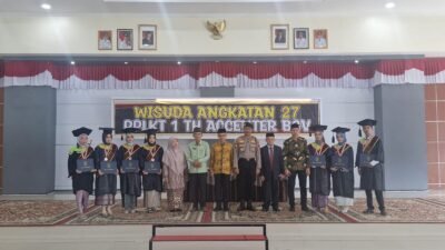 Wisuda BGV Digelar, Kasat Samapta Polres Agam Hadir Mewakili Kapolres