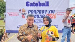 Gateball Agam Sumbang Perak di Porprov XVI, Bupati Agam Hadir Kalungkan Medali