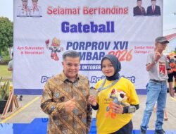 Gateball Agam Sumbang Perak di Porprov XVI, Bupati Agam Hadir Kalungkan Medali