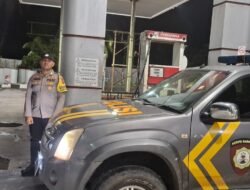 Polsek Tanjung Mutiara Patroli Malam, SPBU hingga Bank Dipantau