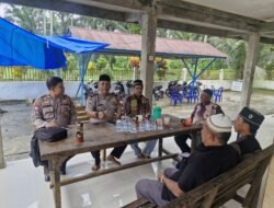 Kasat Binmas Polres Agam Sambangi Pengurus Masjid, Ajak Warga Jaga Kamtibmas