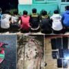 Cegah Tawuran Geng Motor, Polres Binjai Amankan 9 Remaja dan Sita Senjata Tajam
