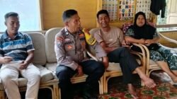 Sambangi Warga Jorong Baruah, Bhabinkamtibmas Ajak Masyarakat Jaga Kerukunan