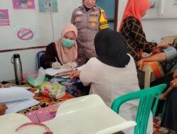 Bukan Cuma Jaga Kamtibmas, Bhabinkamtibmas Dalko Ikut Dampingi Layanan Posyandu