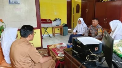 Polisi Masuk Sekolah, Siswa Berprestasi SMPN 2 Palembayan Dikenalkan SMA Kemala Taruna Bhayangkara
