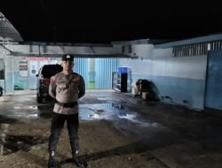 Patroli Malam Polsek Tanjung Mutiara Sasar SPBU, Bank dan SPPG, Situasi Aman