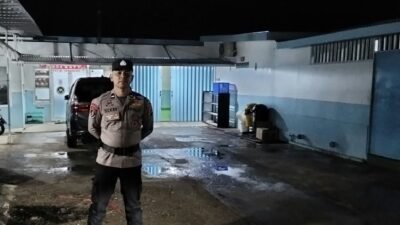 Patroli Malam Polsek Tanjung Mutiara Sasar SPBU, Bank dan SPPG, Situasi Aman