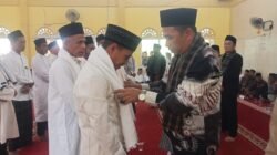Jubah Dikalungkan, Amanah Keagamaan Dipikul: Imam, Khatib dan Bilal Dinobatkan di Tanjung Bonai Aur
