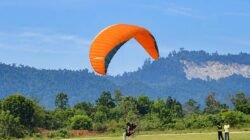 Atlet Paramotor Agam Hendri Masri Raih Perak di Porprov XVI Sumbar