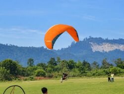 Atlet Paramotor Agam Hendri Masri Raih Perak di Porprov XVI Sumbar