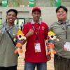 Petanque Agam Raih Perunggu di Porprov Sumbar, Wahyudi-Asep Naik Podium
