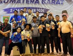 Pencak Silat Sumbang 3 Emas, Kontingen Agam Kini Koleksi 6 Emas di Porprov XVI Sumbar