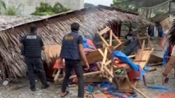 Polres Binjai Gerebek 12 Sarang Narkoba, 10 Gubuk Dibakar dan Tiga Orang Diamankan