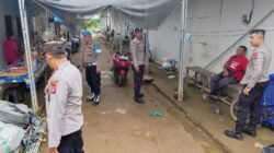 Polsek Palembayan Sambangi Huntara Kayu Pasak, Pastikan Warga Tetap Aman dan Kondusif